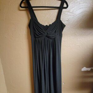 Cute Little Midi Black Dress By Metro7 Size M
